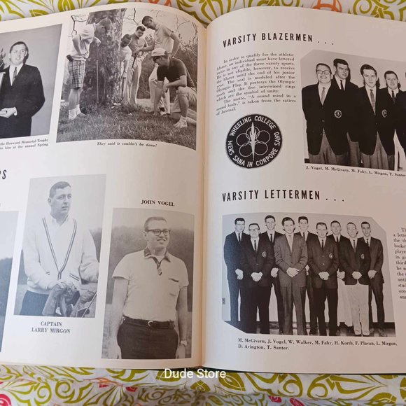 1962 Wheeling College Yearbook - Wheeling, West Virginia now Wheeling University - Picture 7 of 10